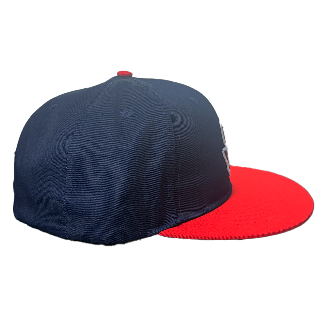 B Logo Fitted Hat