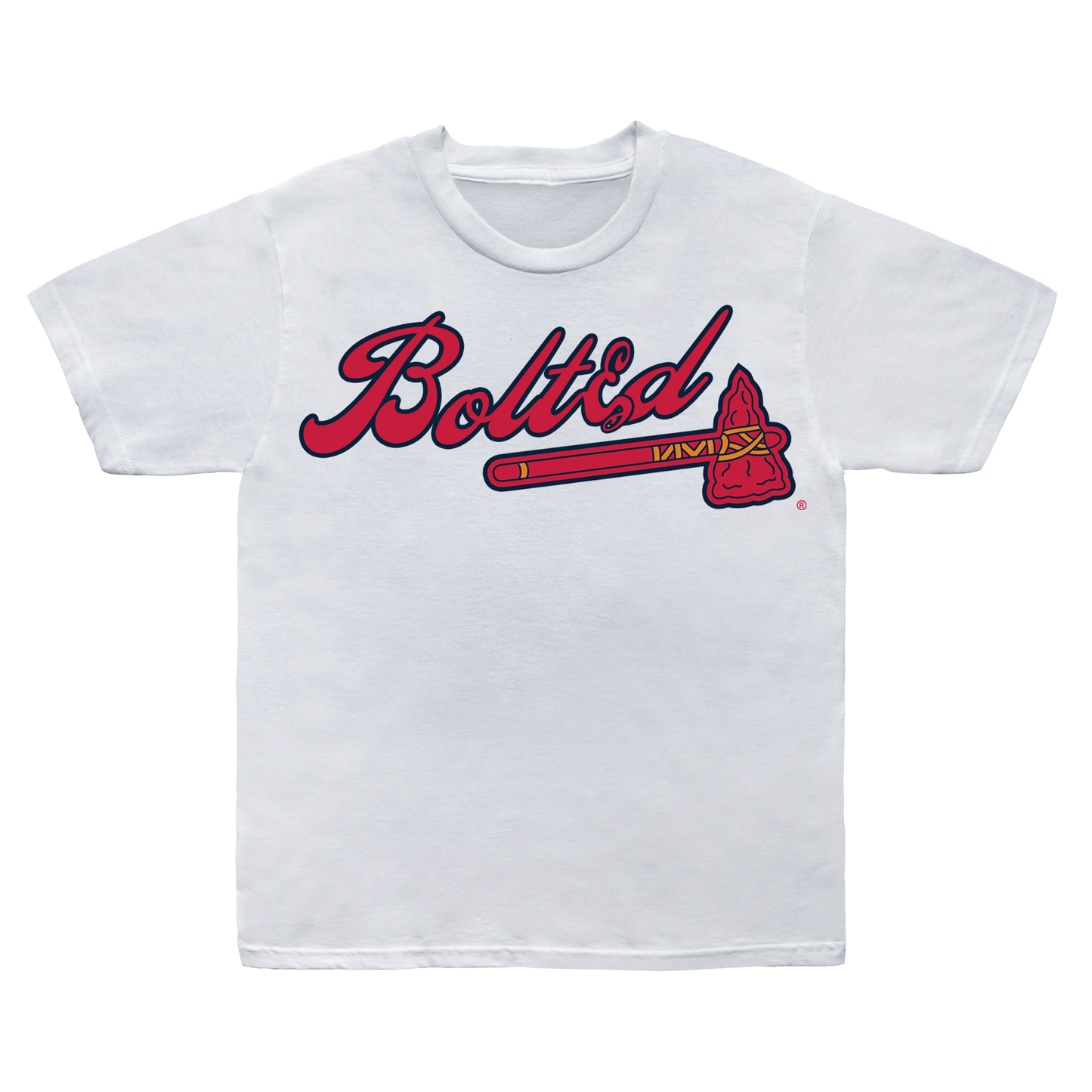 Bolted Braves Printed Tee