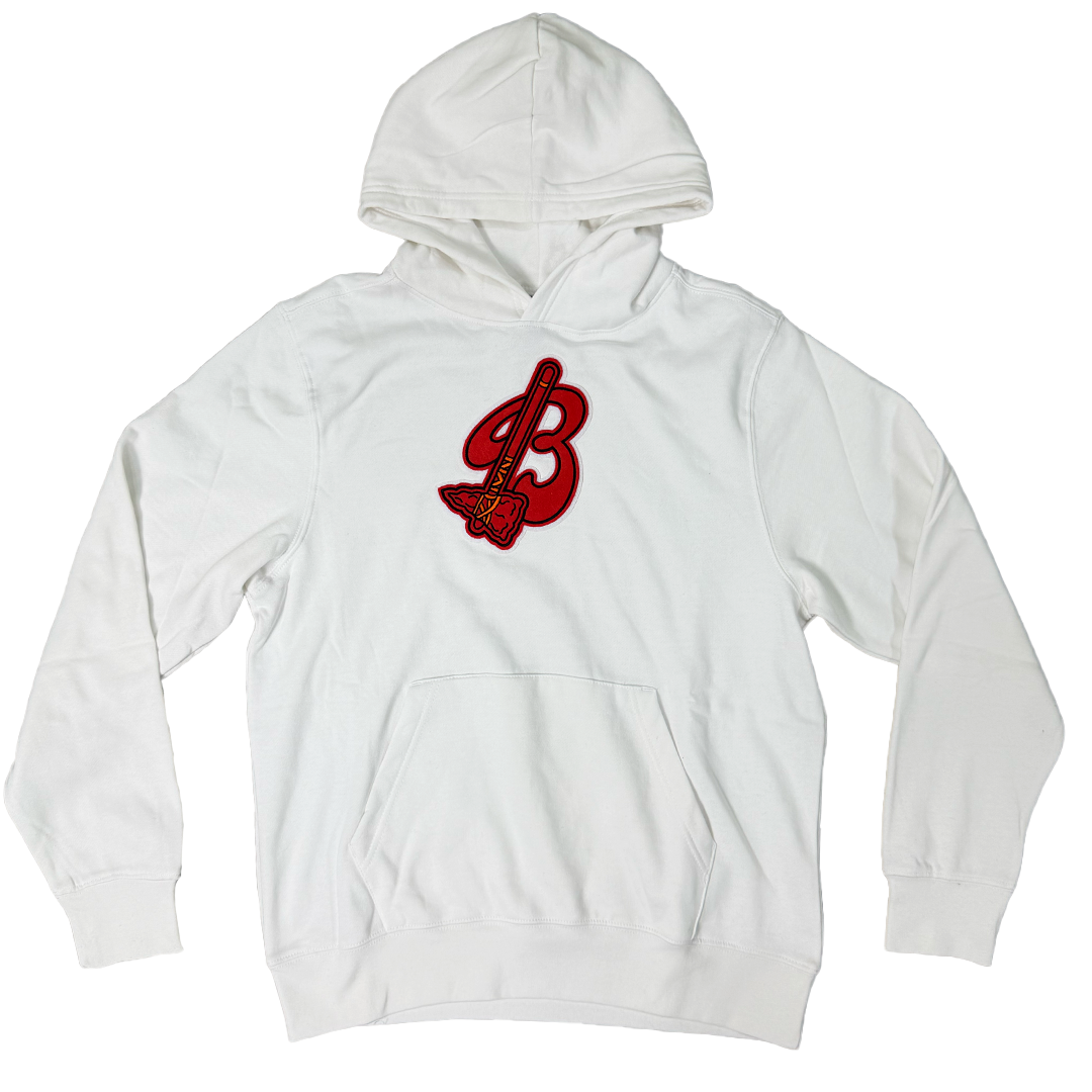Bolted B Logo Patch Hoodie
