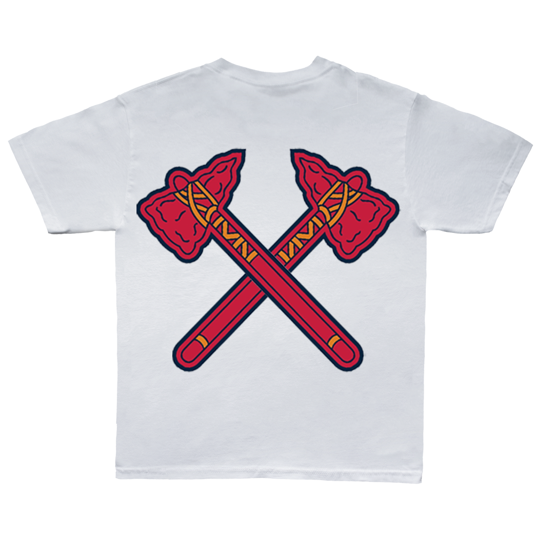 Bolted Braves World Series White Tee