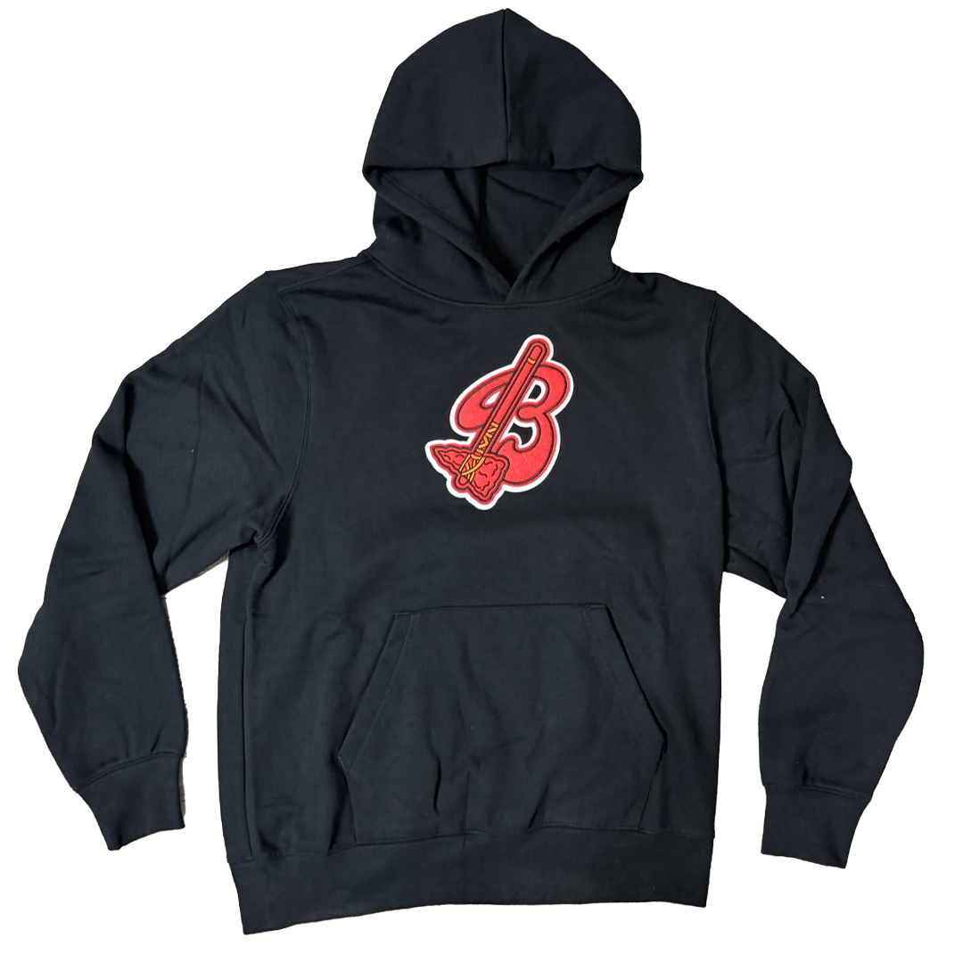 Bolted B Logo Patch Hoodie
