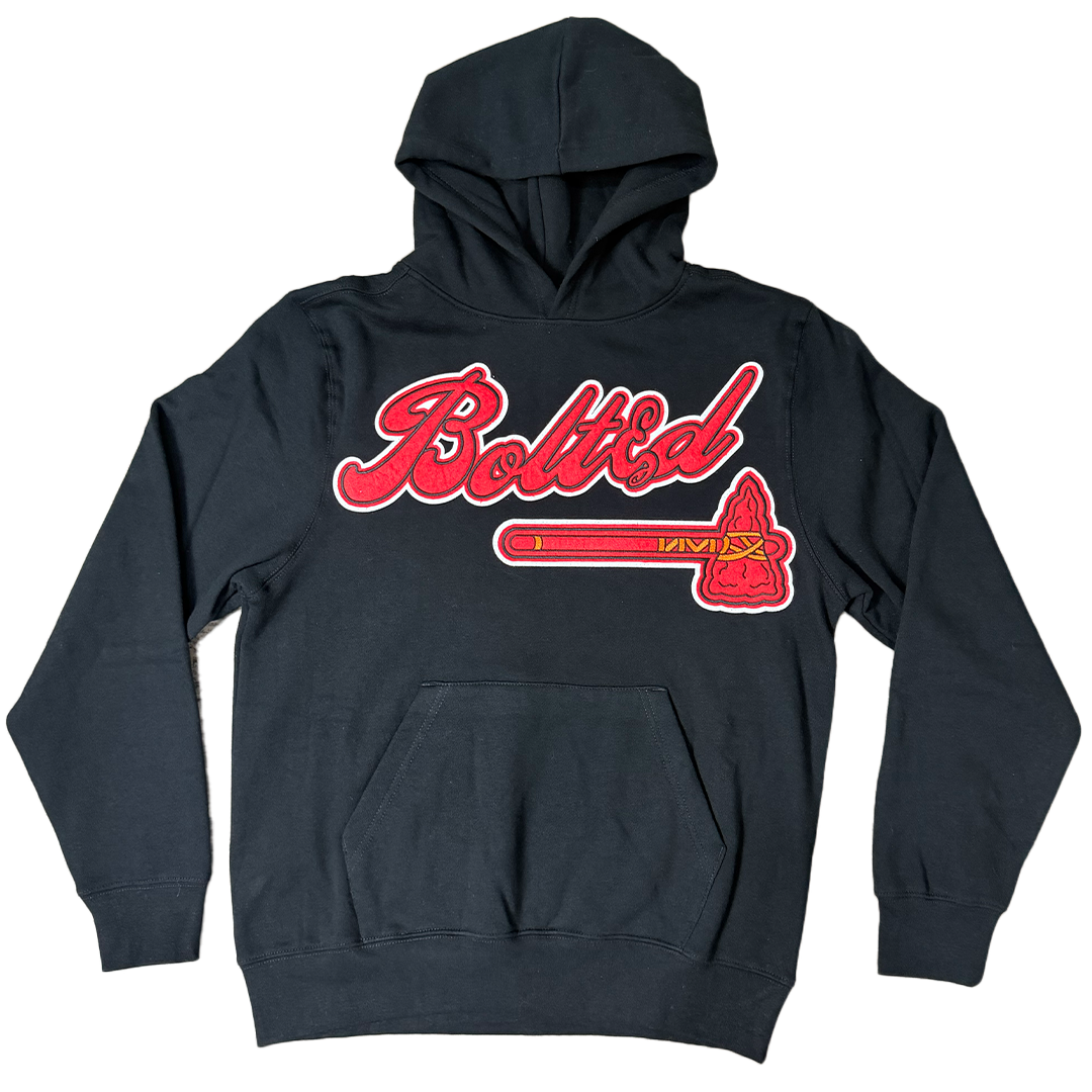 Bolted Braves Patch Hoodie