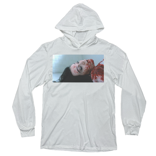 Bloody Face Hooded Long Sleeve