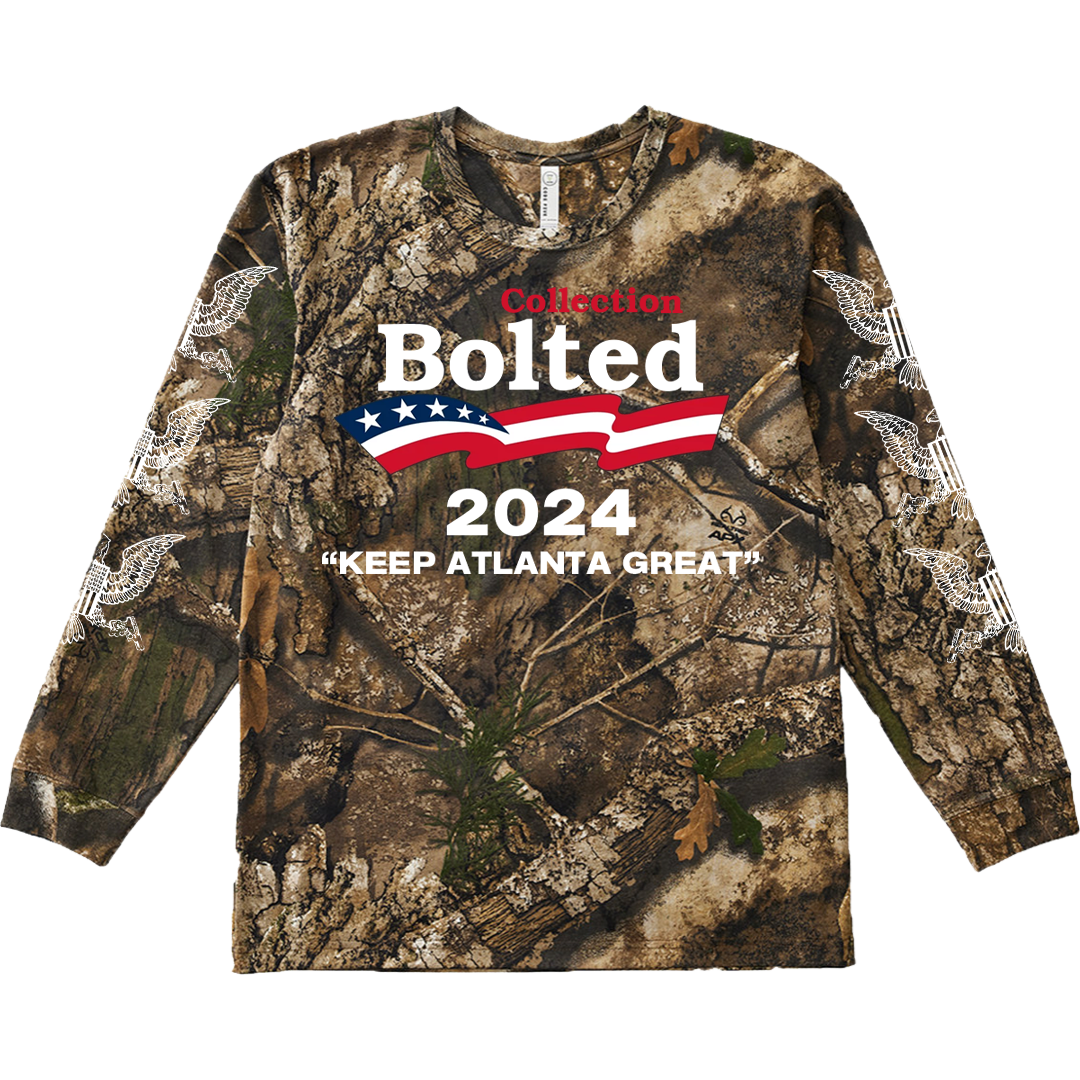 "Keep ATL Great" Camo Long Sleeve