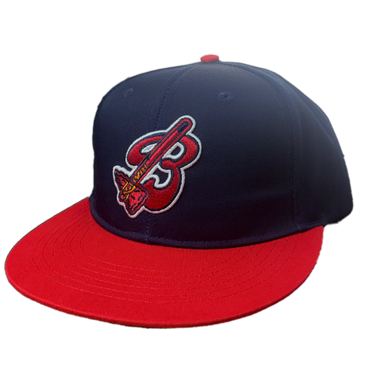 B Logo Fitted Hat