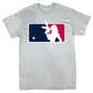 Major League Bolted Grey Tee