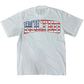 Bolted Patriot White Tee