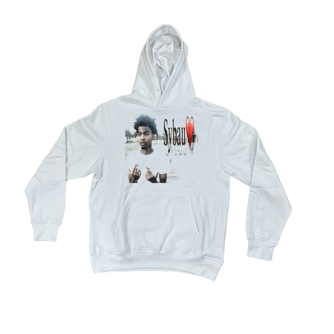SYBAU Hoodie White
