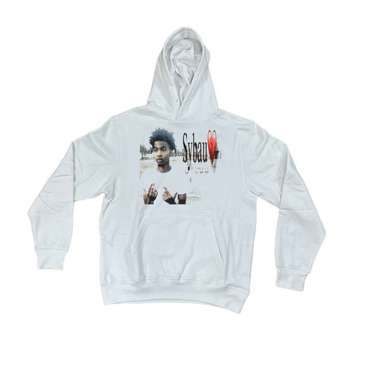 SYBAU Hoodie White
