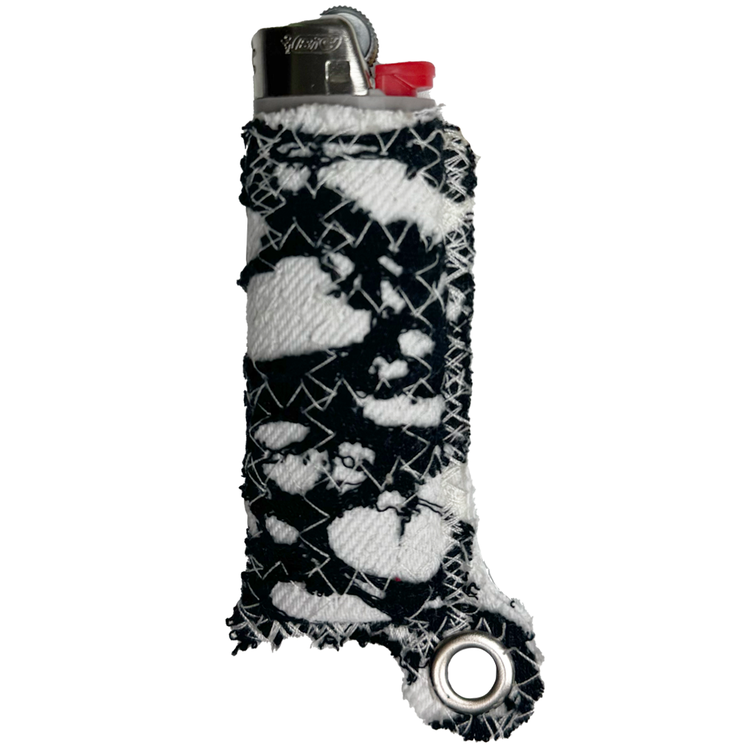 WHITE/BLACK LIGHTER COVER