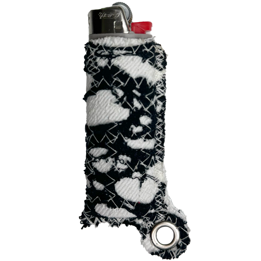 WHITE/BLACK LIGHTER COVER