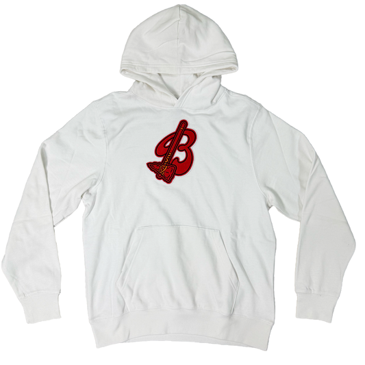 Bolted B Logo Patch Hoodie