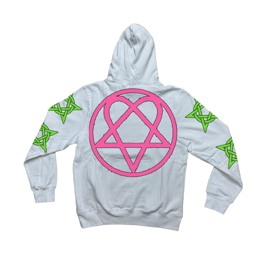 BOLTED THE BODY HOODIE WHITE